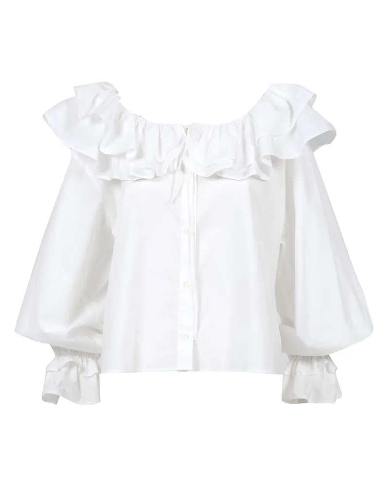MSGM Hemden weiß White