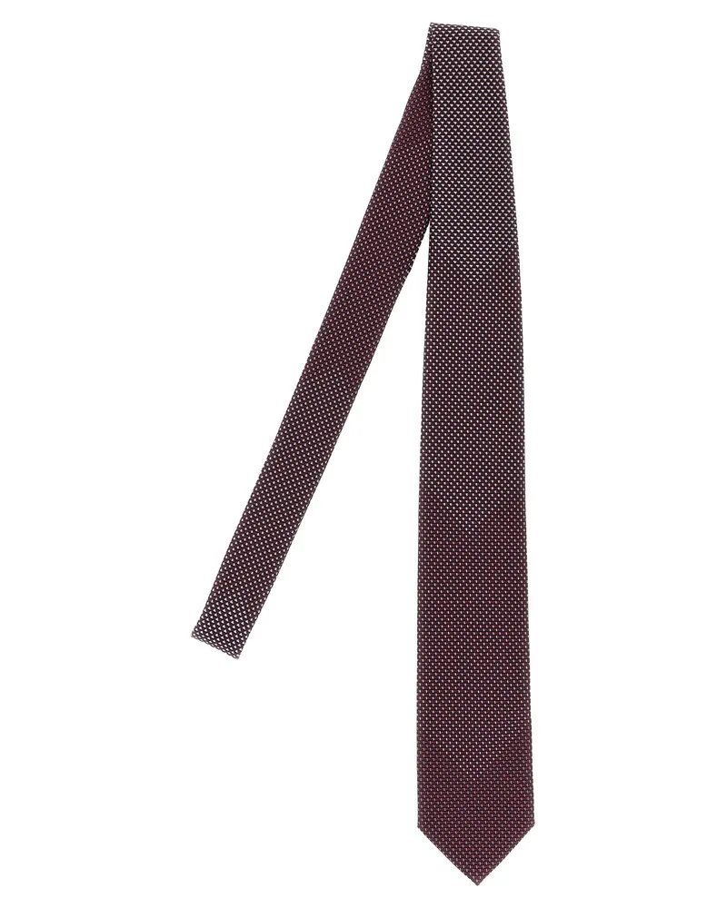 Brioni Jacquard Krawatte Multicolor