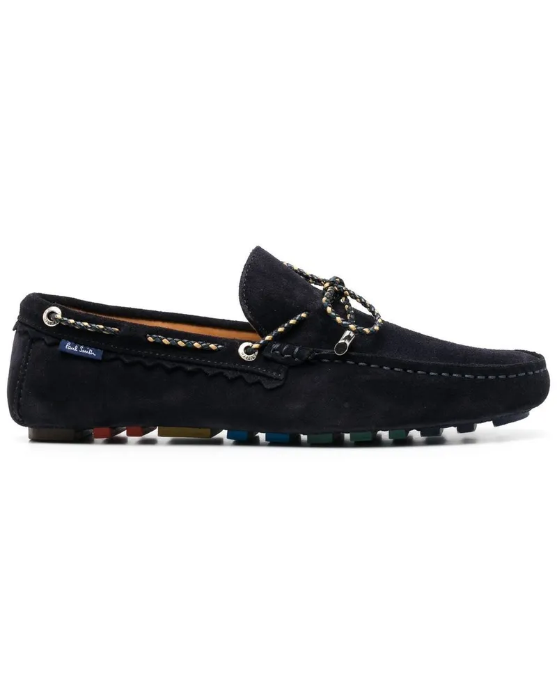 Paul Smith Wildleder Leder -Ladung Blue