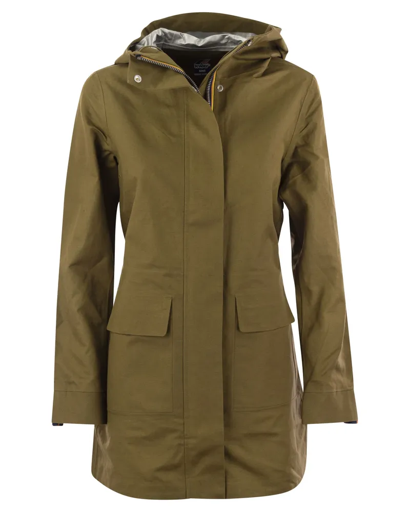 K-Way THERSA HOODED JAHE Brown