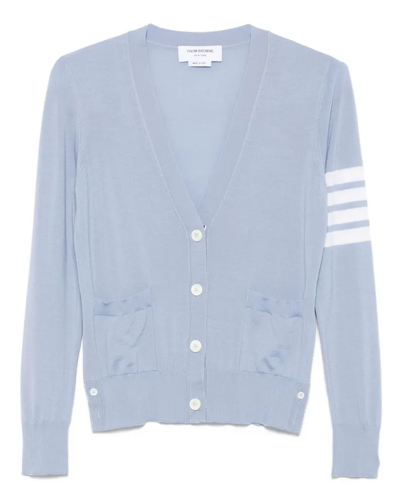 Thom Browne Woll-Cardigan Clear