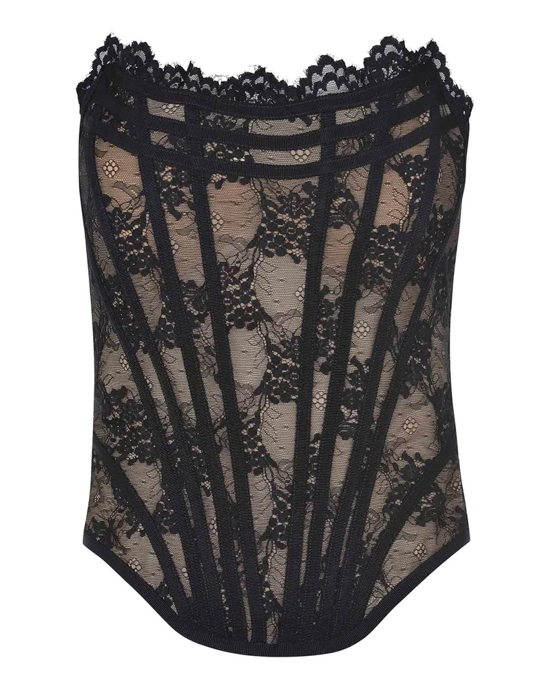 Giuseppe di Morabito Top aus Viskose -Mischung Black