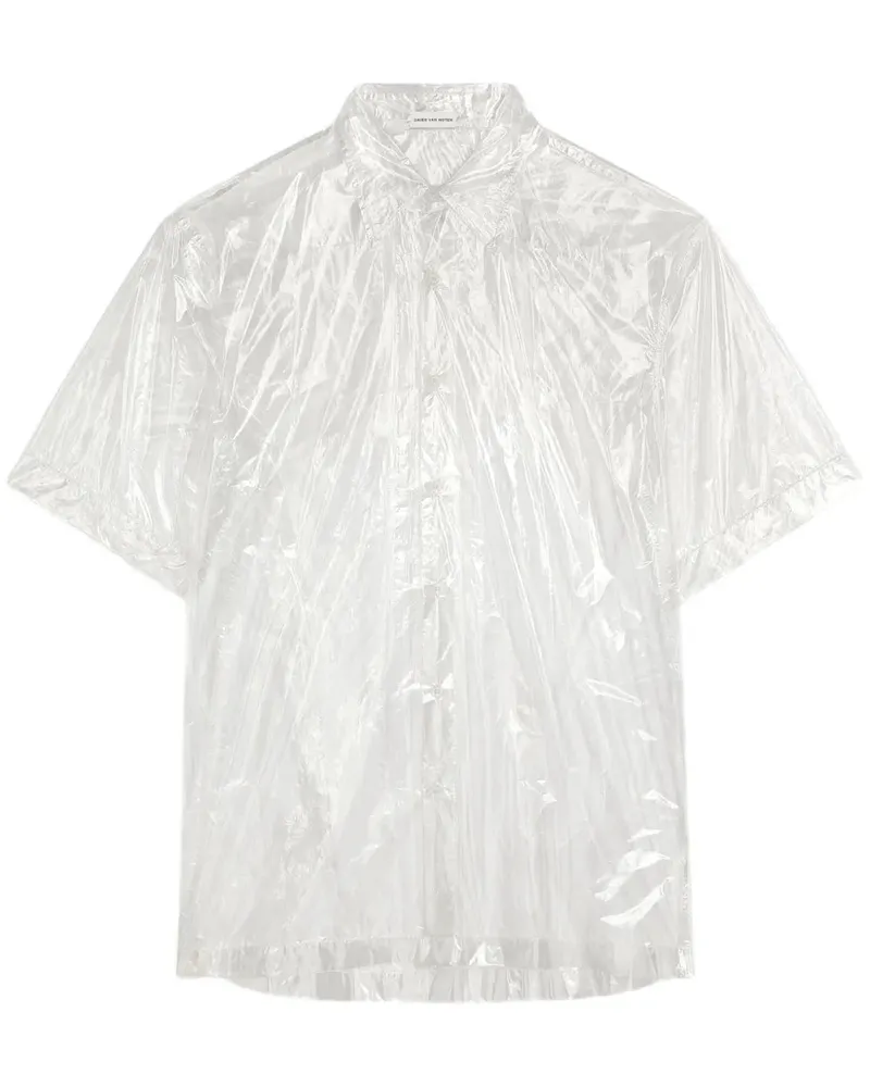 Dries van Noten DRIES VAN NETEN CASSIDYE 1257 M.W. -Shirt Trans Transparent
