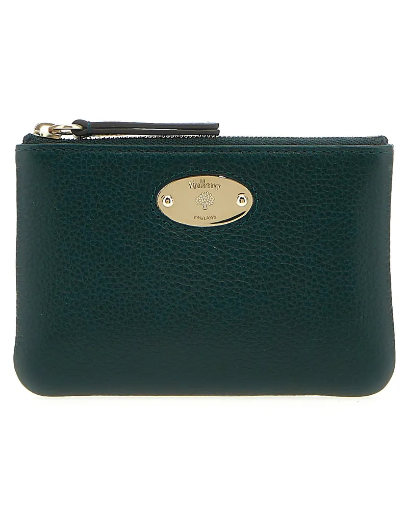 Mulberry Maulbeerplaque kleine Brieftasche Green