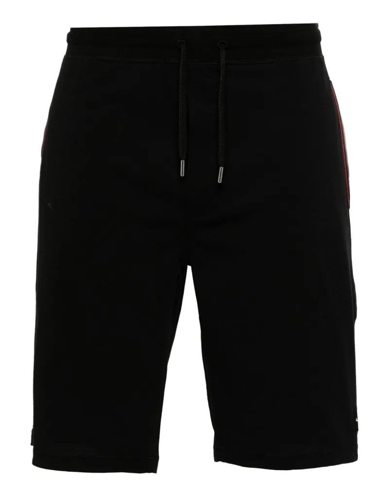 Paul Smith Signautre Streifen Baumwollshorts Black