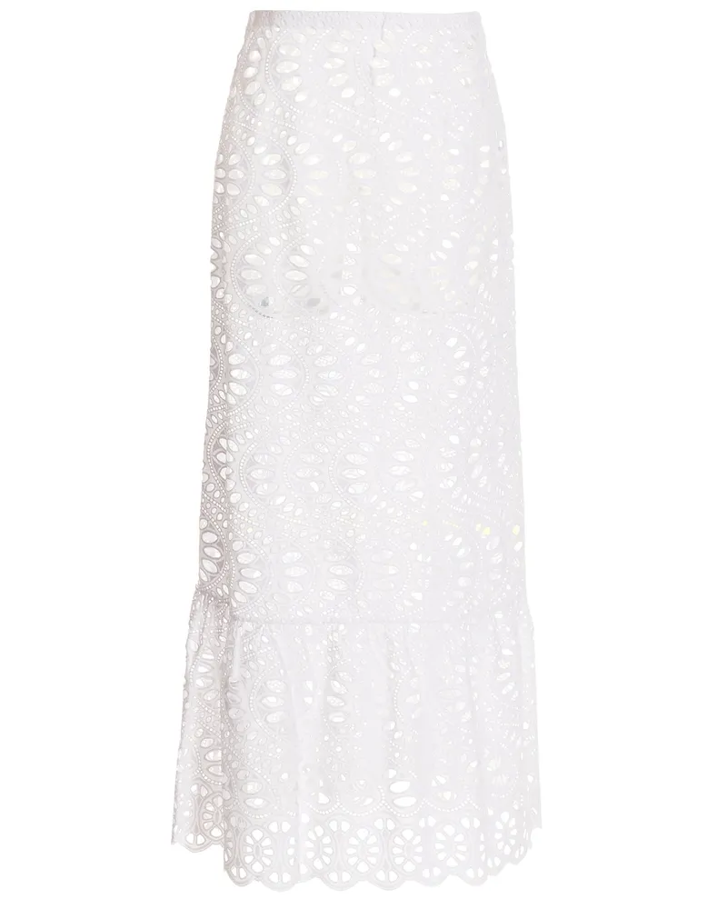 Giambattista Valli Gels Lunga Macramè White