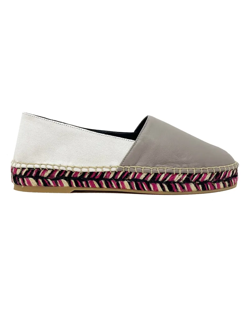 OFF-WHITE Off White Leder Espadrilles Beige