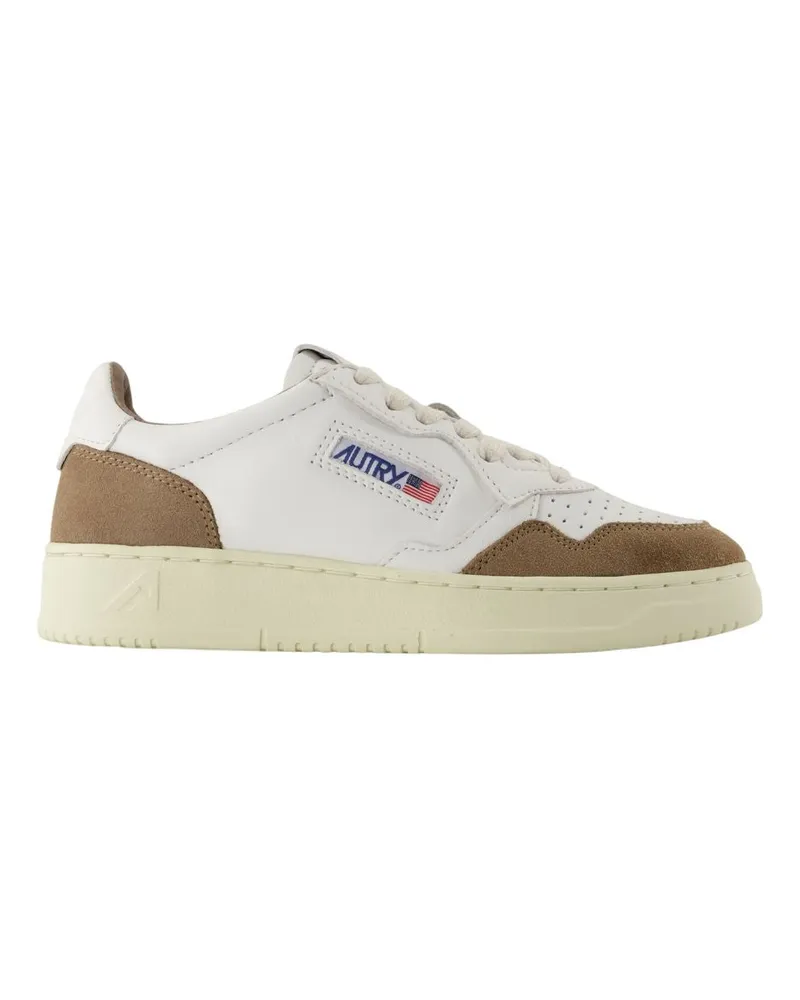 AUTRY Medaillengewinner Turnschuhe  Leder Weiß White