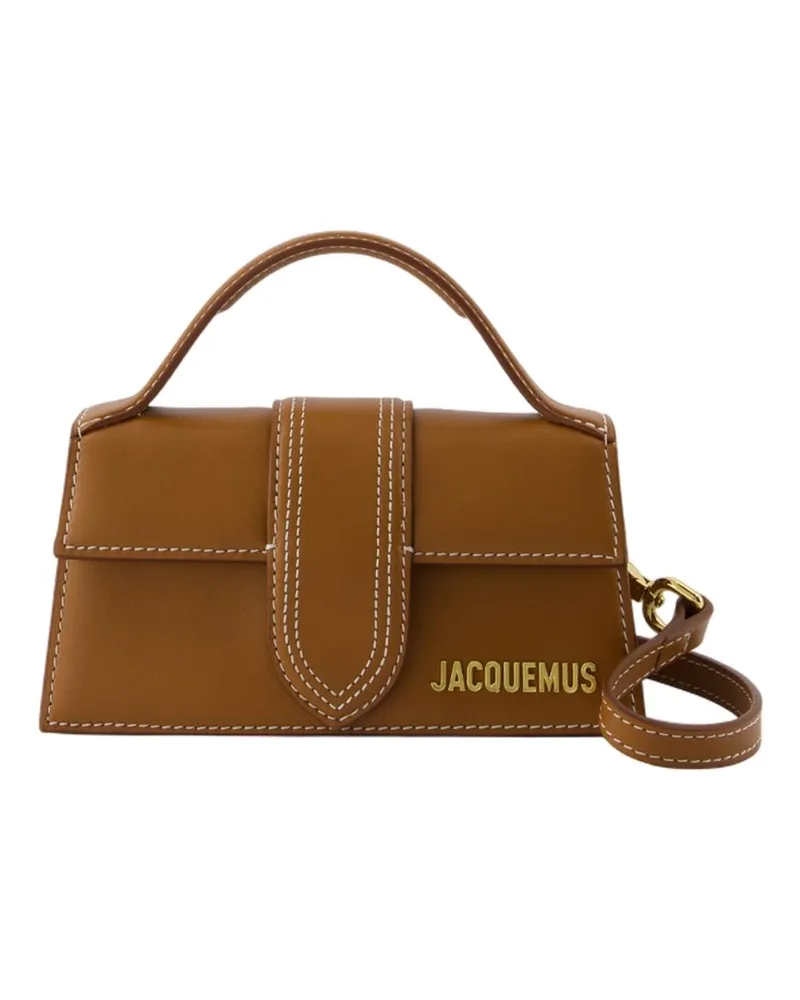 Jacquemus Le Bambino  Leder braun Braun