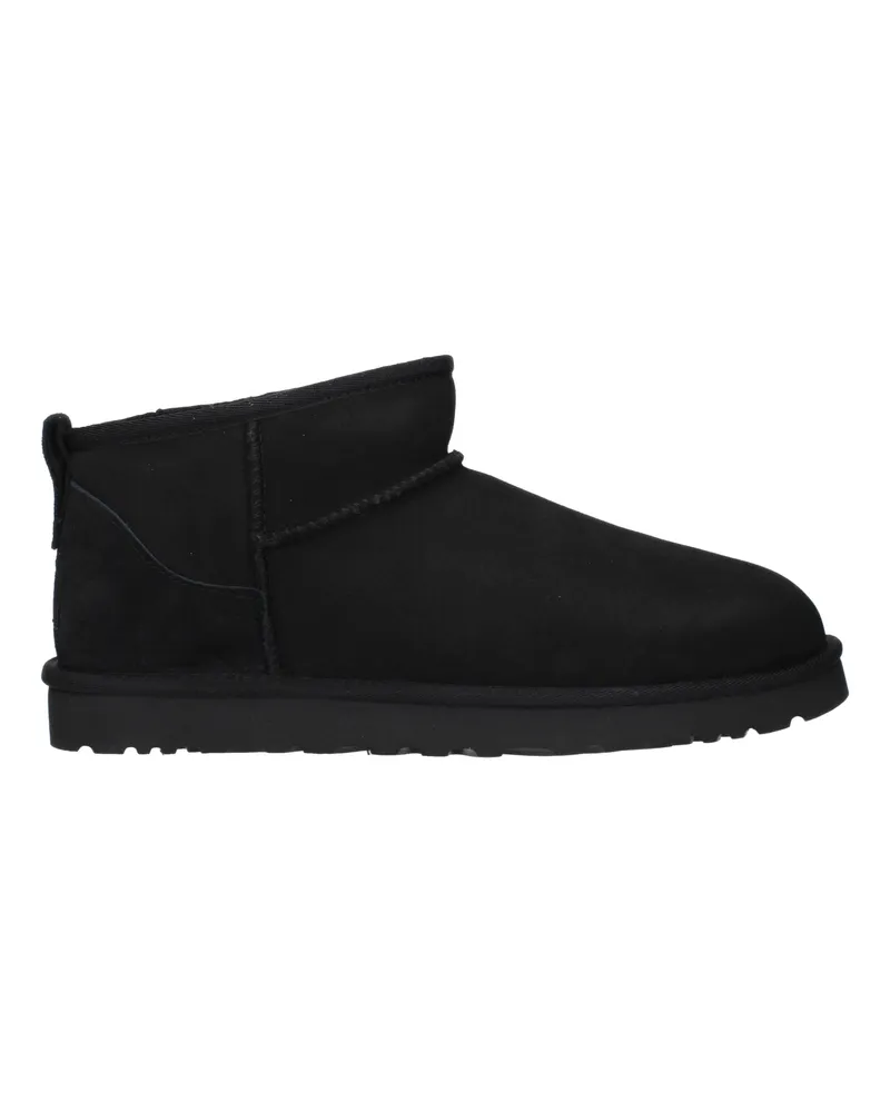 UGG Classic Stiefel Herrens Schwarzes Wildleder -