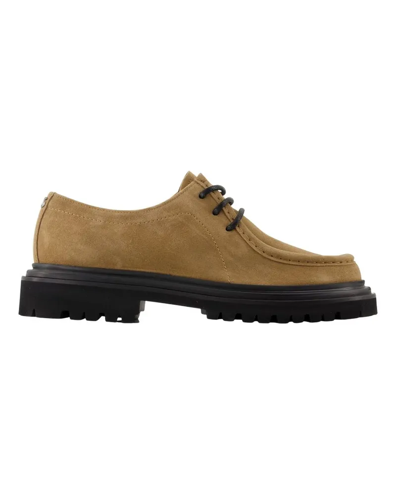 Dolce & Gabbana Day Classic Hammer Derbies  Leder braun Brown