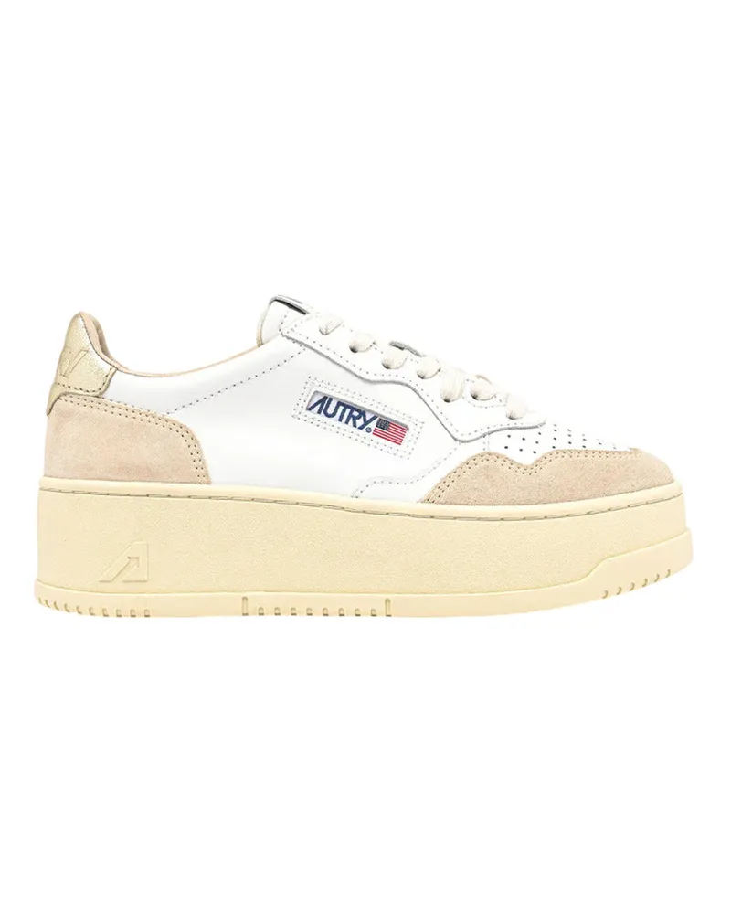 AUTRY Autry medialistische Plattform -Turnschuhe Wht