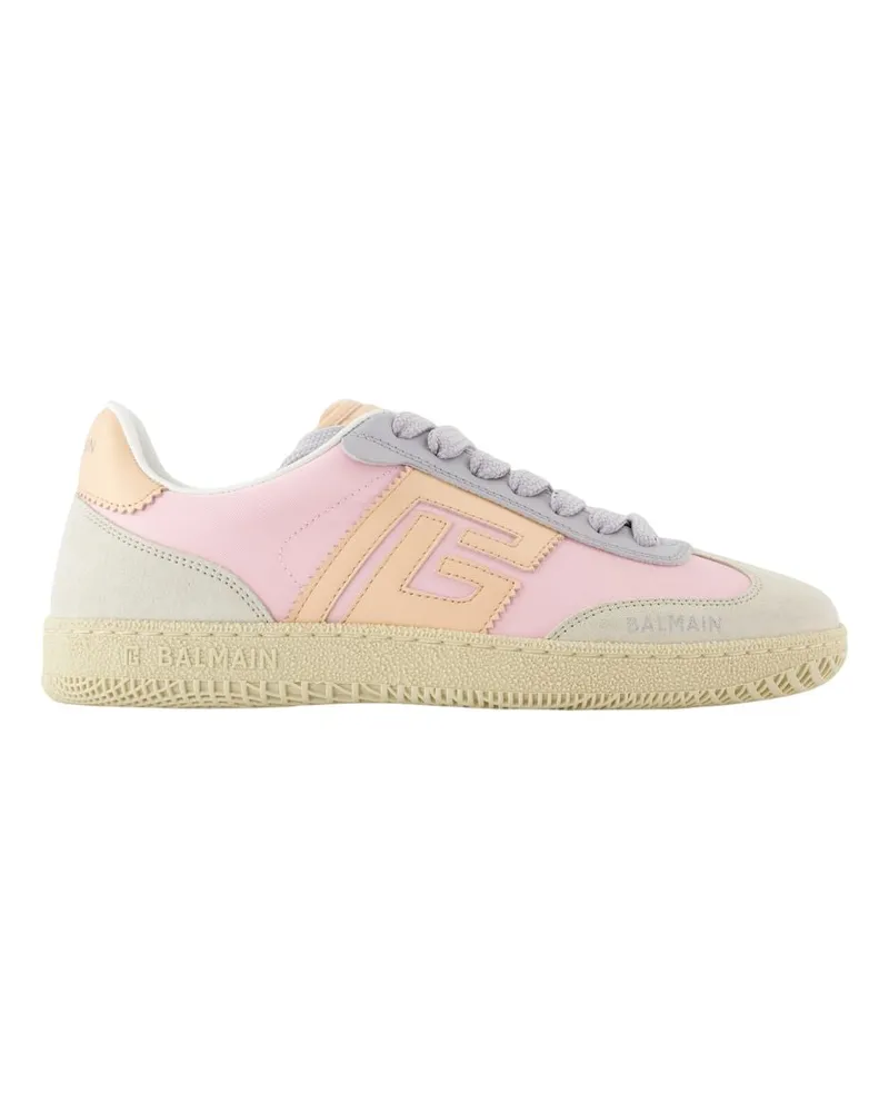 Balmain Swan Sneakers  Leder mehrfarbig Multicolor