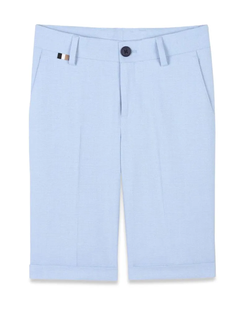 HUGO BOSS formelle Shorts Blue