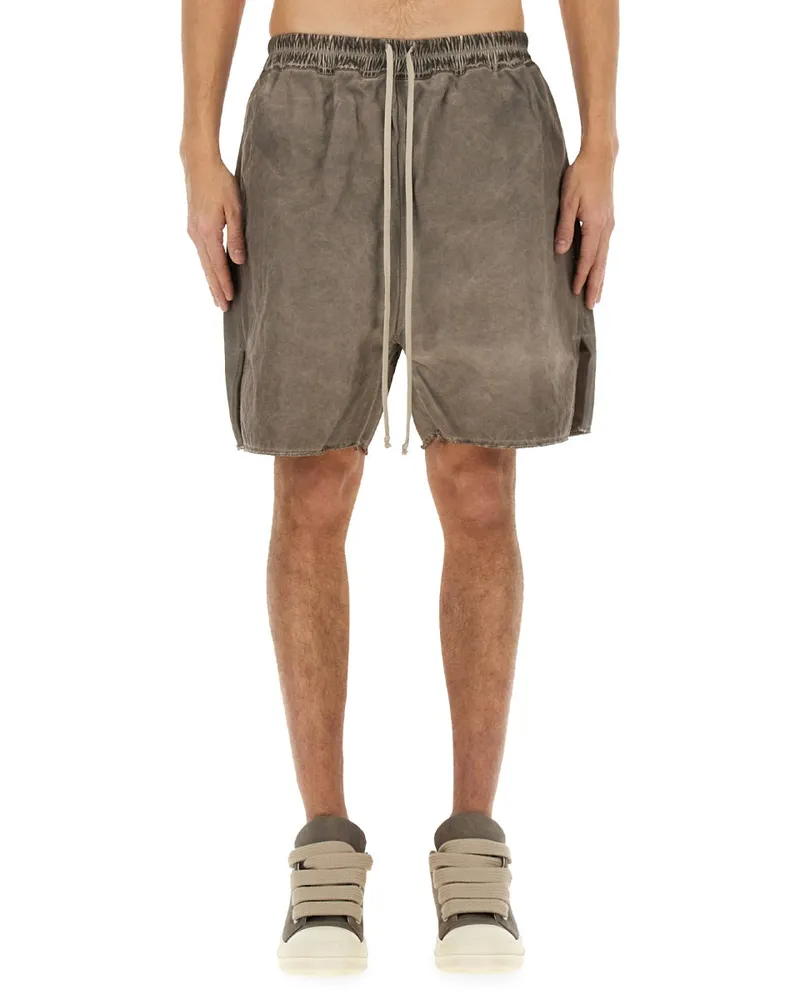 DRKSHDW by Rick Owens Reißverschluss Boxer Shorts Dove