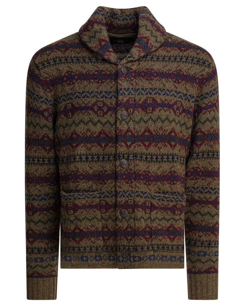 Ralph Lauren Woll-Cardigan Brown