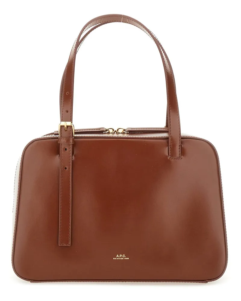 A.P.C. Virginie Box" -Tasche Buff