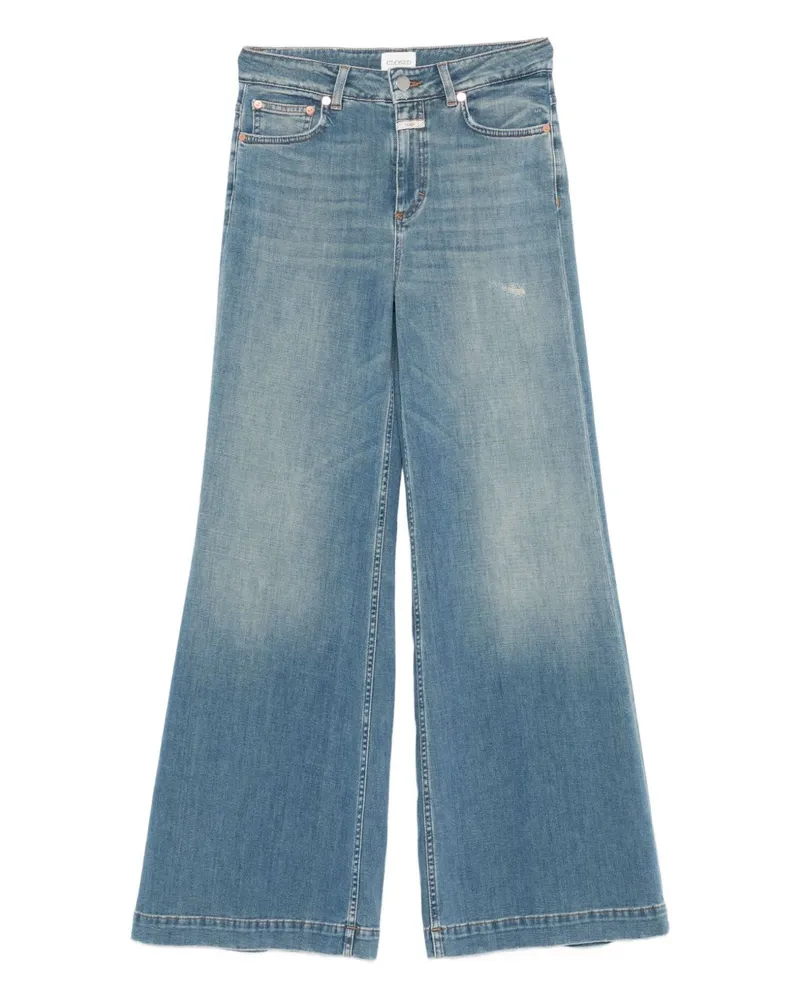 Closed Geschlossene Leuchten auf Denim -Baumwolljeans Blue