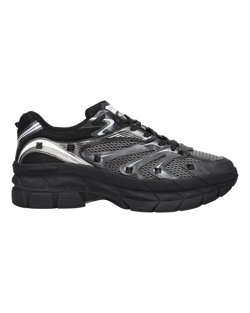 Valentino Garavani Sneakers MS 2960 Herren Stoff schwarz -