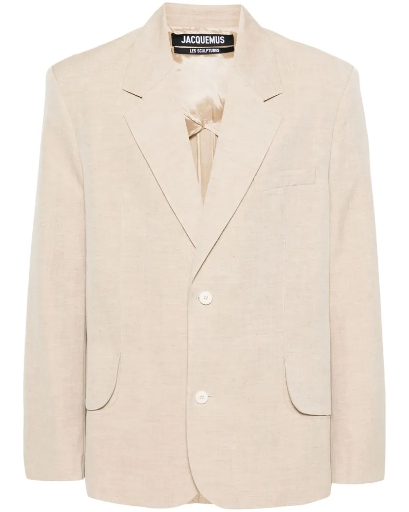 Jacquemus la Veste Titolo Blazerjacke Beige
