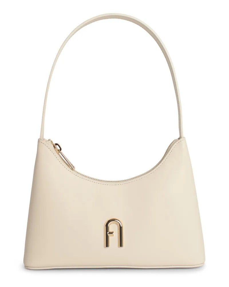 Furla Diamante' Creme Lear Mini -Tasche Cream