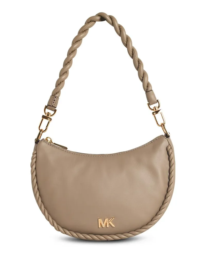 Michael Kors Kyla' Dove Grey Lear Tasche Beige