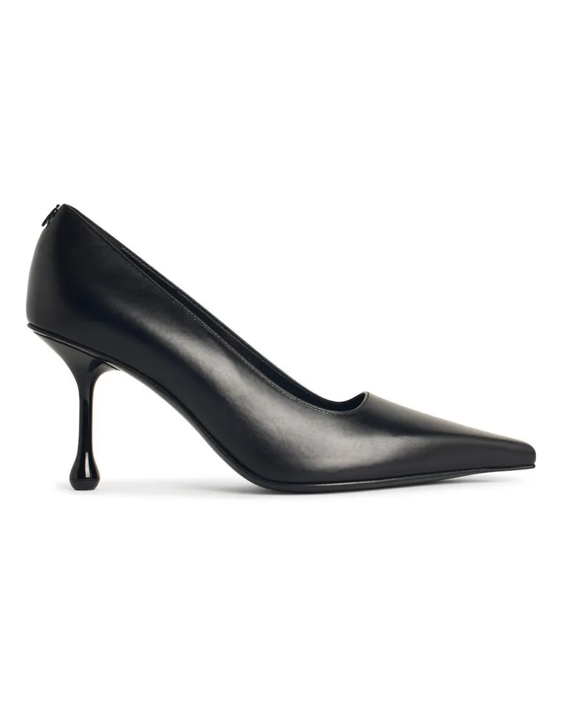 Jimmy Choo Ixia 80' Black Nappa Lear Pumps Black