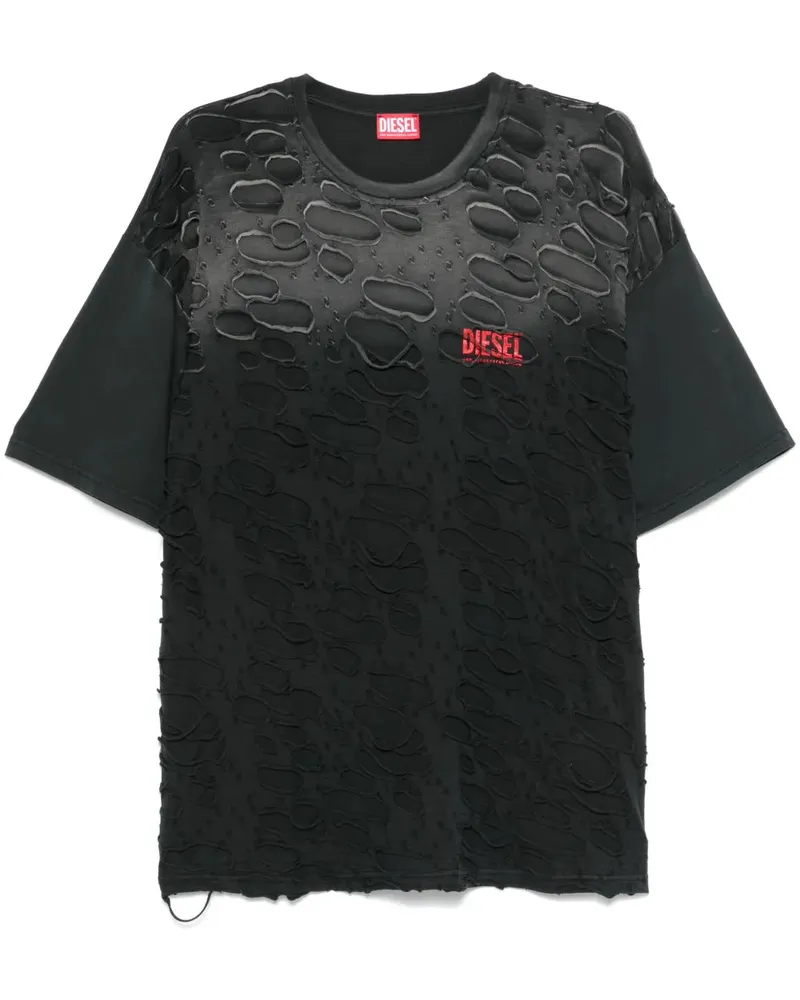 Diesel destagte T -Shirt 9xx