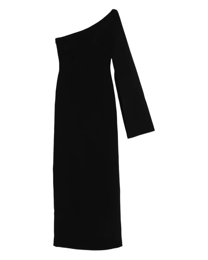 Solace London Trost London Alina Midi Kleid Black