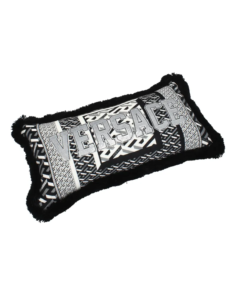 Versace Wohnaccessoires Kissen Home Baumwolle Schwarz -