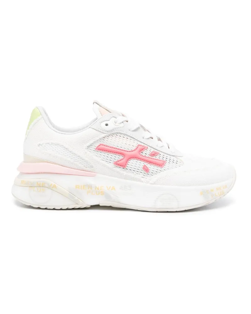 Premiata Premata -Turnschuhe White-pink