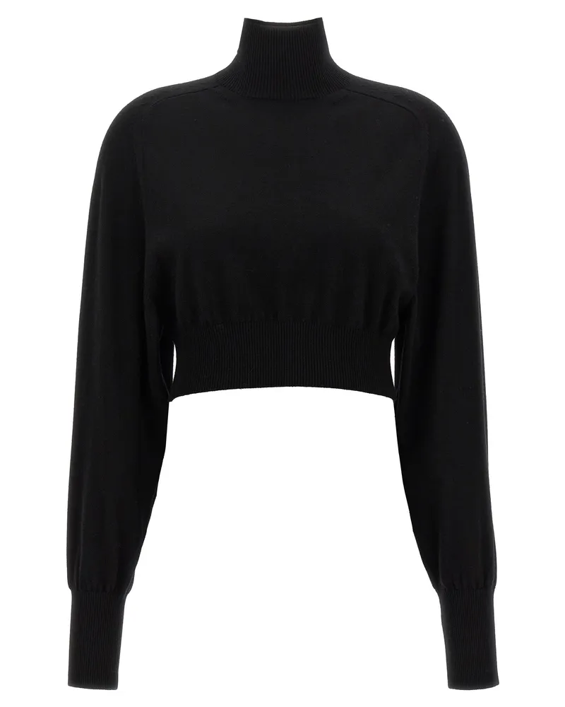 SPORTMAX Ululato' Rollkragenpullover Black