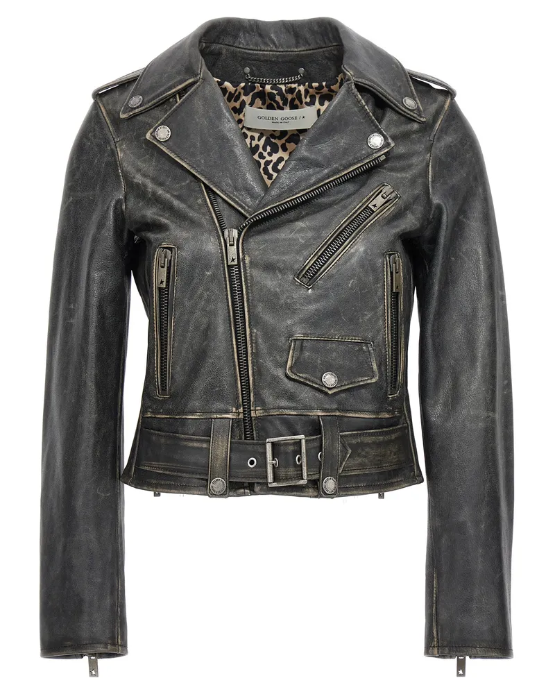 Golden Goose Destiny Slim' Jacke Black