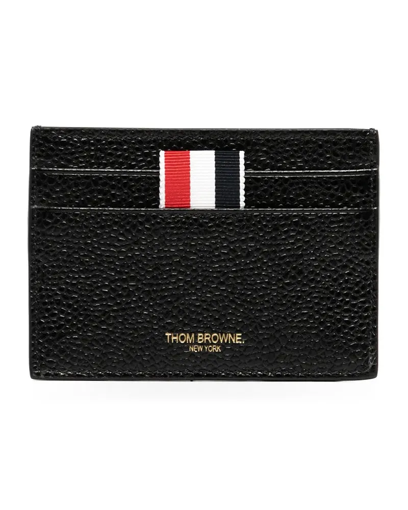 Thom Browne Lederkartenhalter Black
