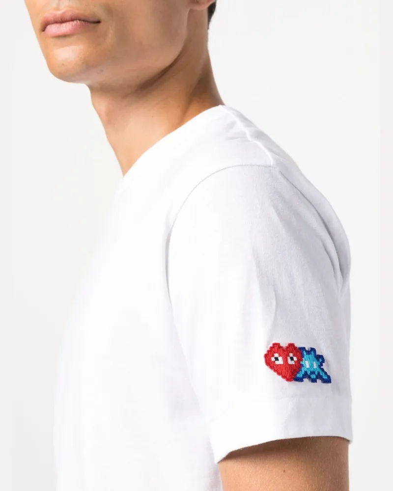 Comme des Garçons Comme des Garçons spielen Herren T -Shirt Kurzarmknit 