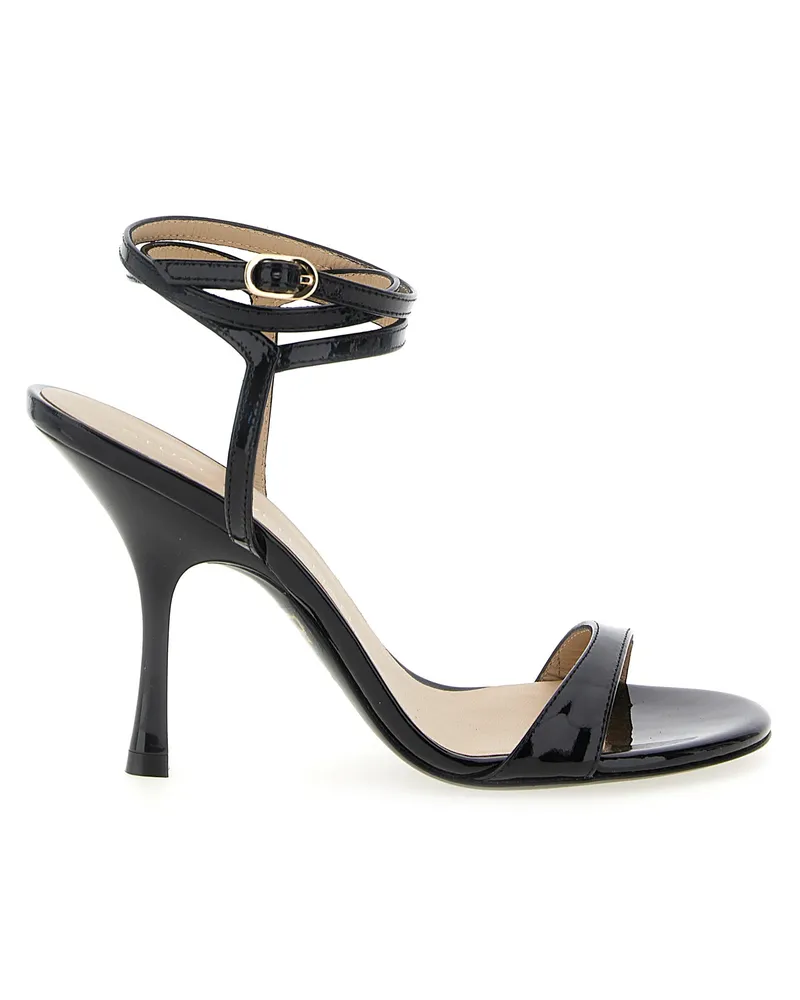 Stuart Weitzman Nudist Wrap' Sandalen Black