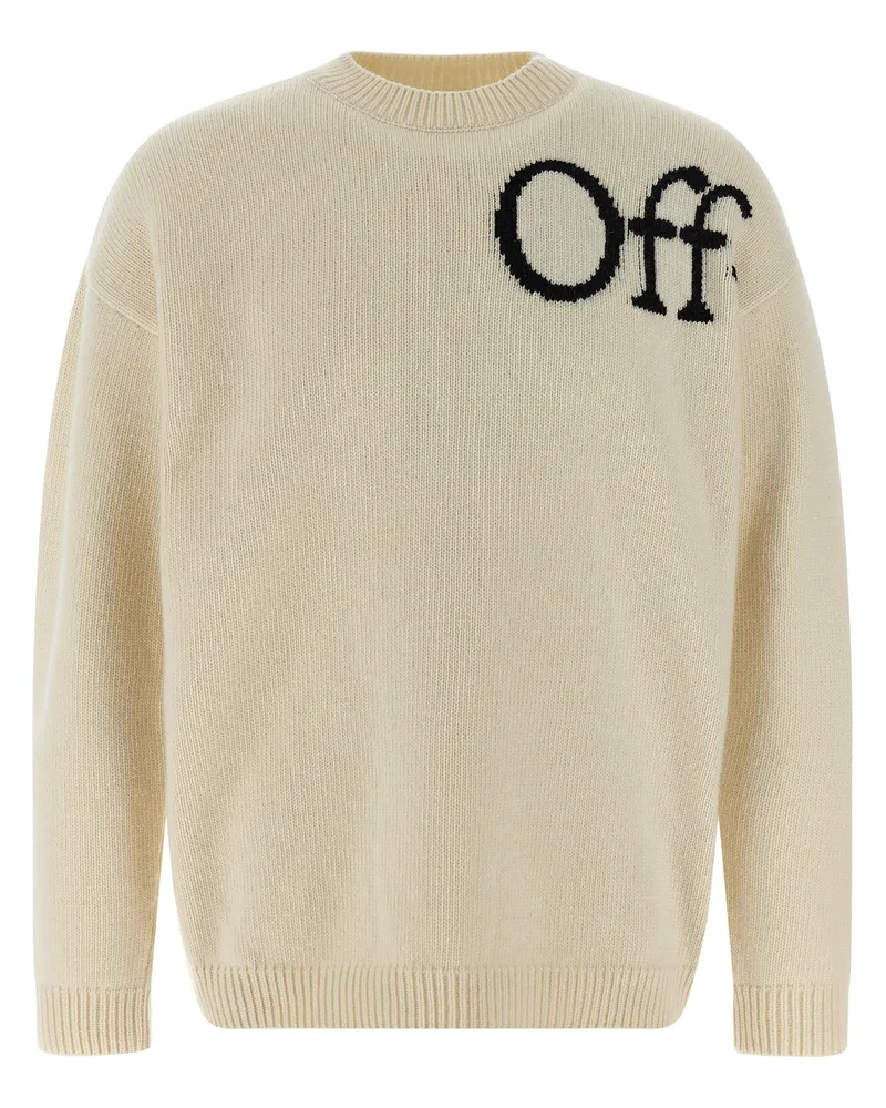 OFF-WHITE Bookish' Pullover White