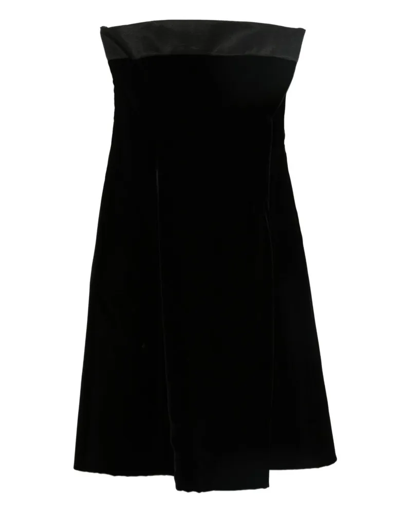 Emporio Armani Ärmelloses Minikleid Black