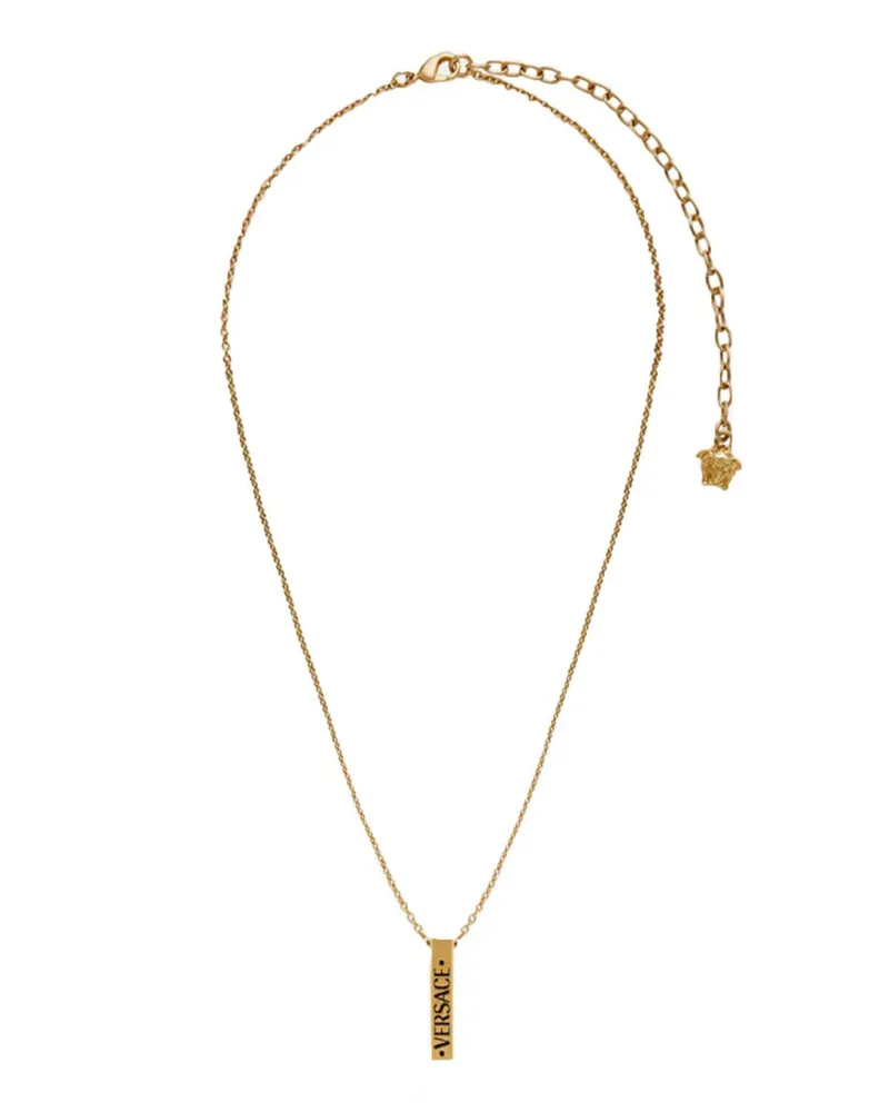 Versace Halskette mit Anhänger Gold