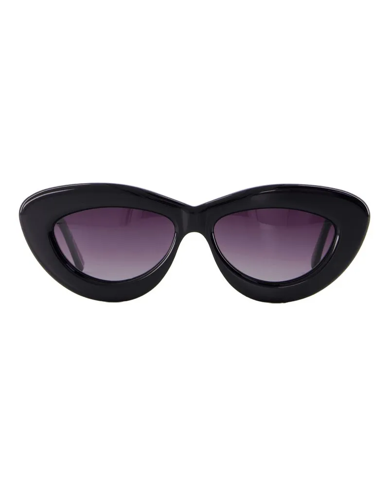 Anine Bing Alba Sonnenbrille  Acetat schwarz Schwarz