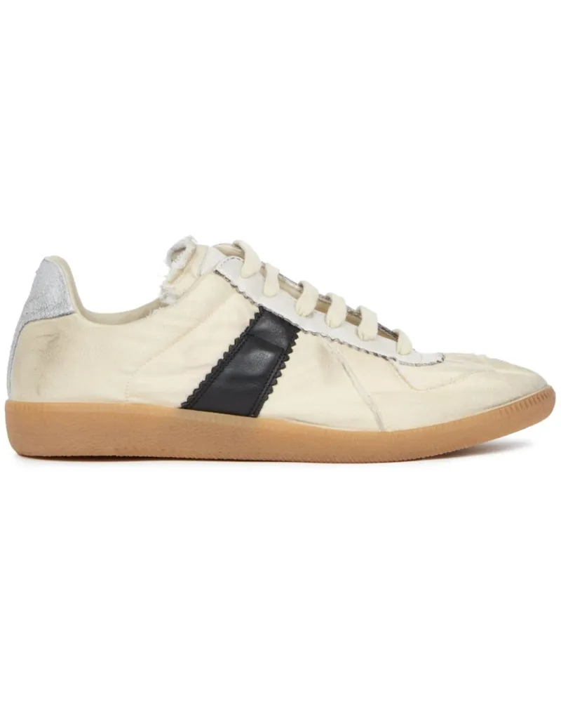 Maison Margiela Replik Leder -Sneaker Black