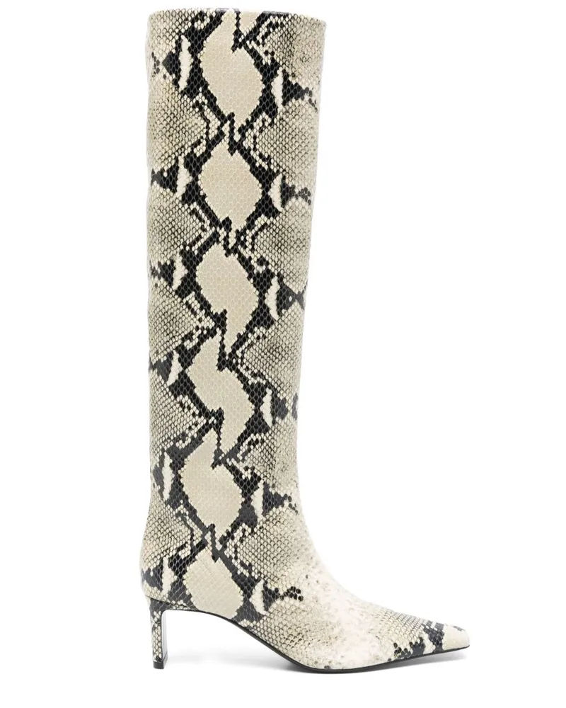 KHAITE ona 55mm Stiefel Natural