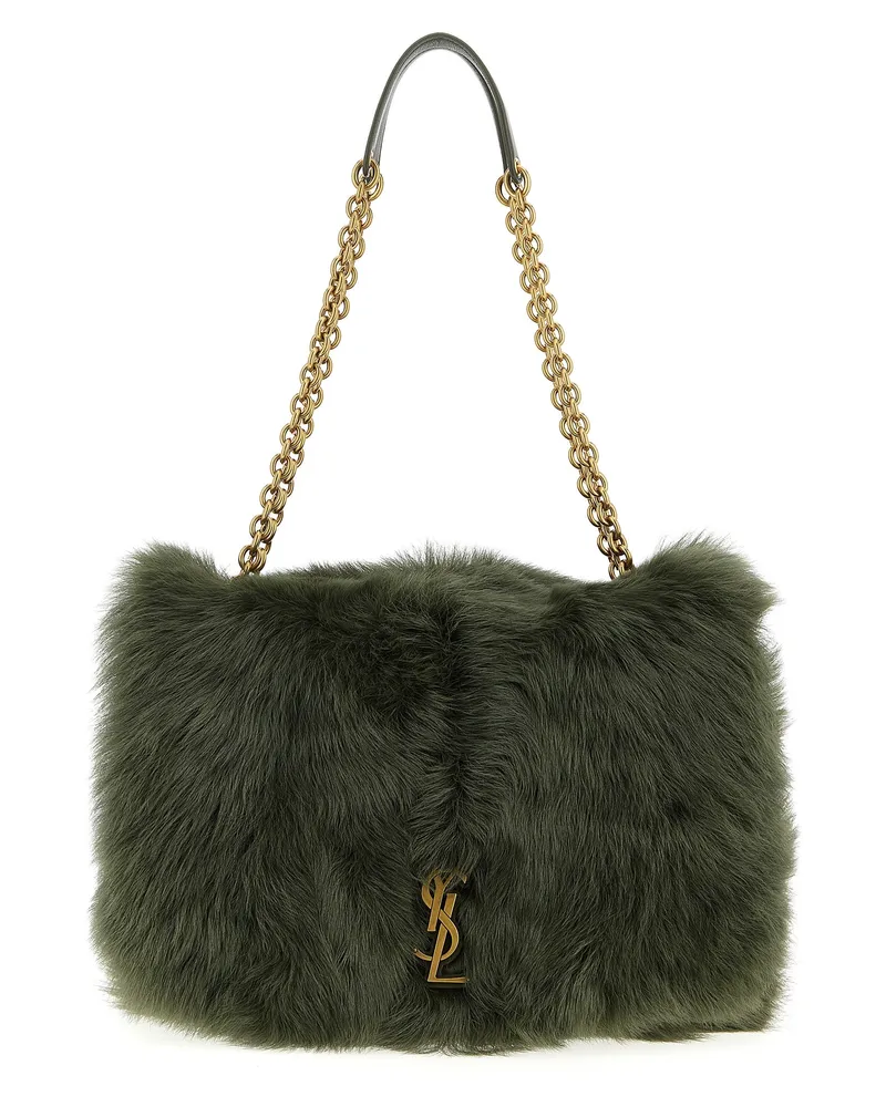 Saint Laurent Mittelgroße Umhängetasche „Jamie 4.3 Green