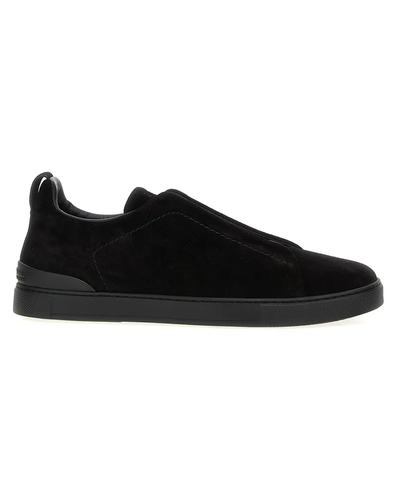 Ermenegildo Zegna Triple Stitch' Sneakers Brown