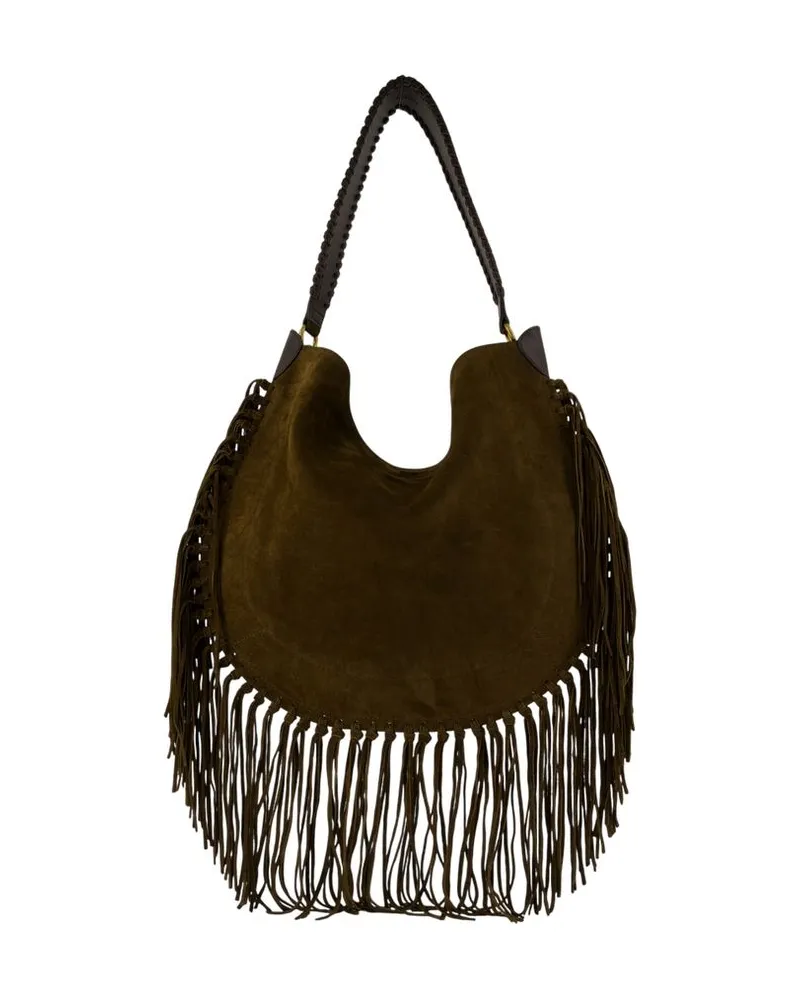 Isabel Marant Oskan Soft Ga Umhängetasche  Leder Braun Braun