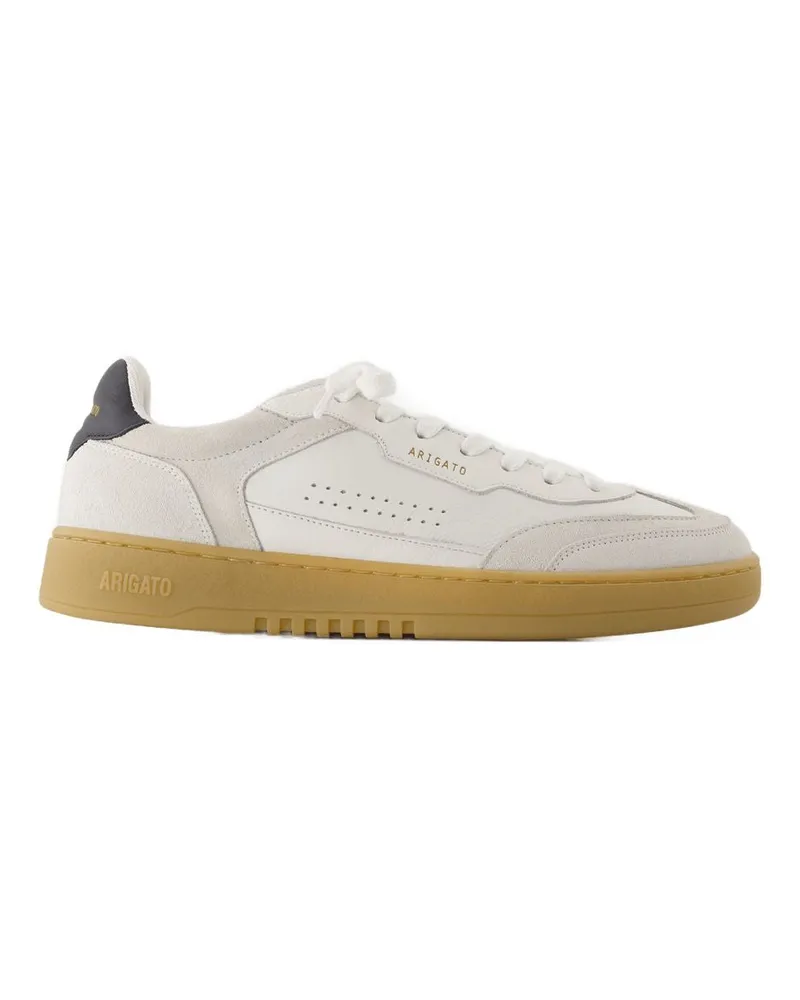 Axel Arigato Würfel t Zehen Sneaker  Leder Weiß White