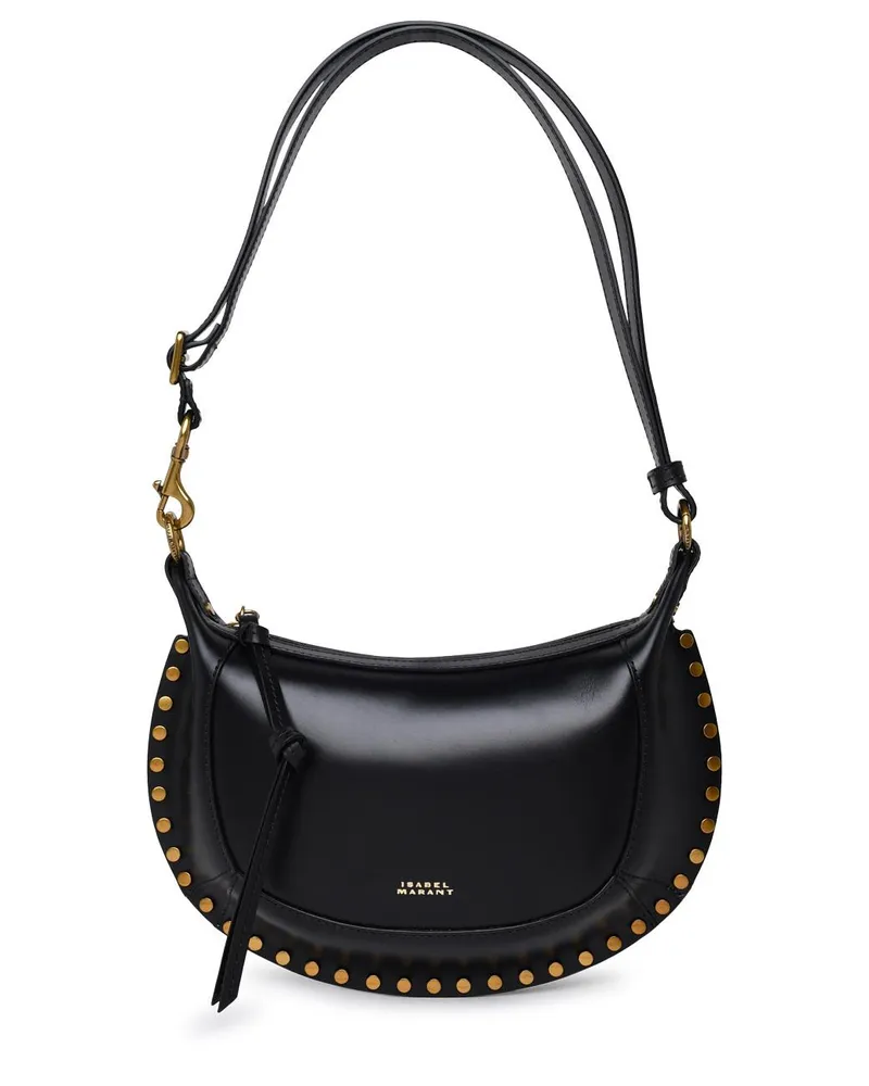 Isabel Marant Oskan Moon' Black Lear Tasche Black