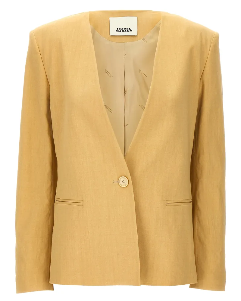 Isabel Marant Manzil' Blazer Beige