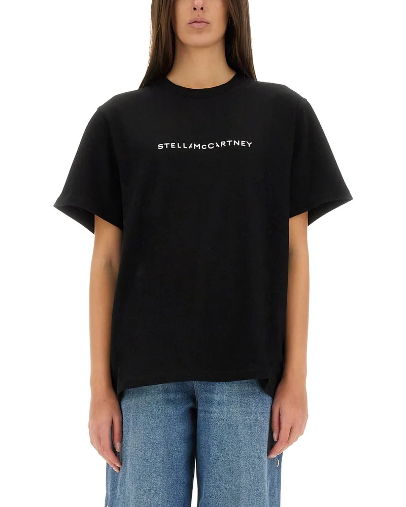 Stella McCartney Stella Mc Cartney Cotton T -Shirt Black