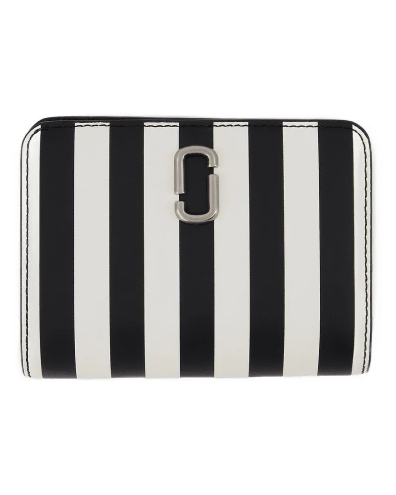 Marc Jacobs Die Mini -kompakte Brieftasche  Leder schwarz Schwarz